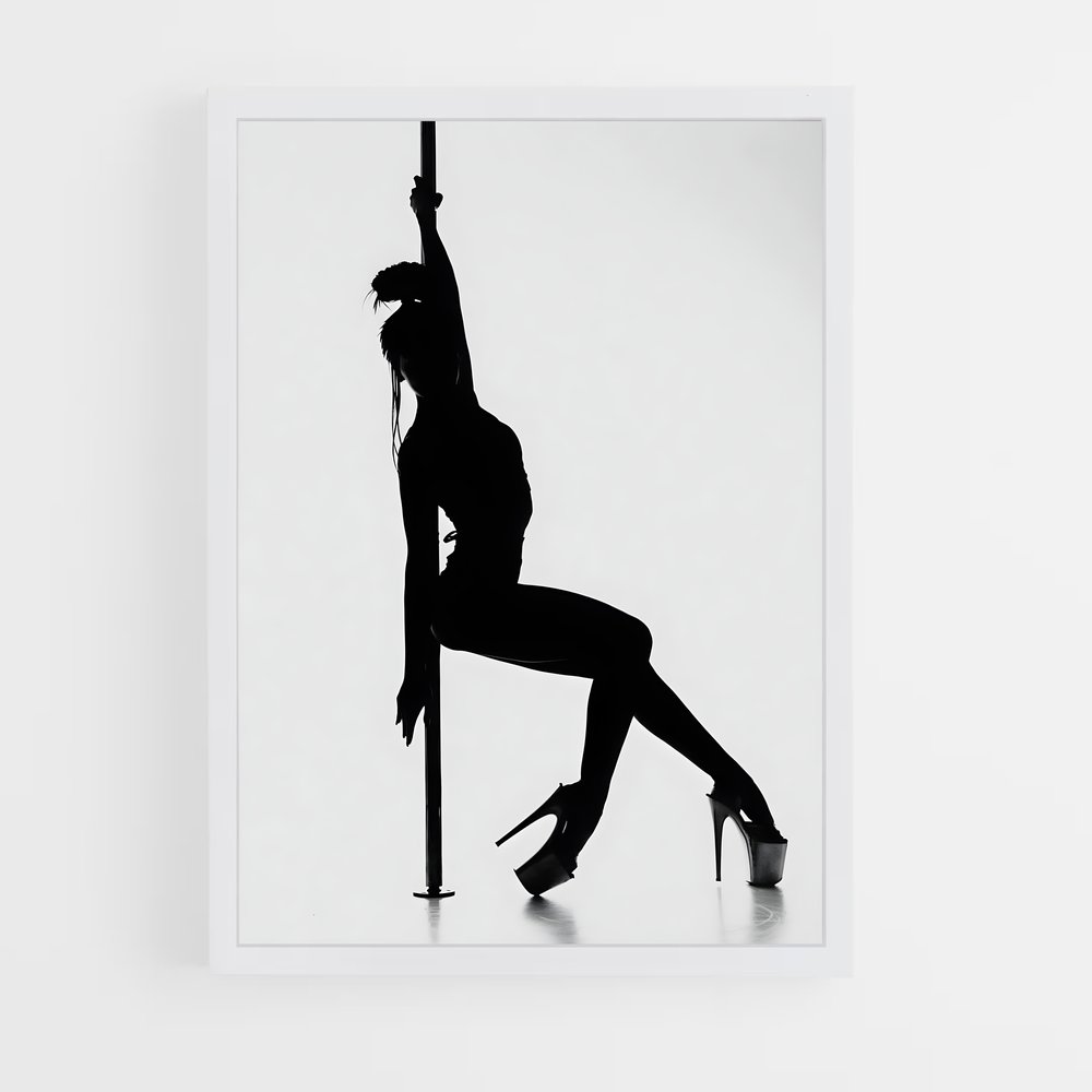 Poster Pole dancing mue – affiche Danse (vue 3)